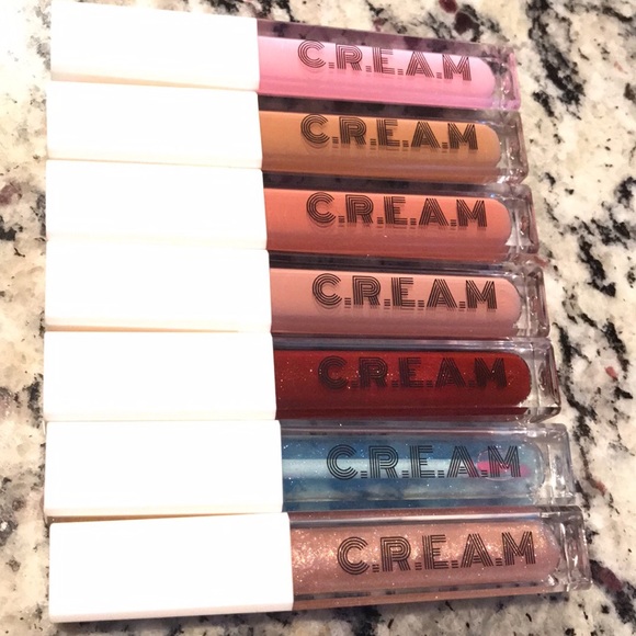 C.R.E.A.M lip glosses